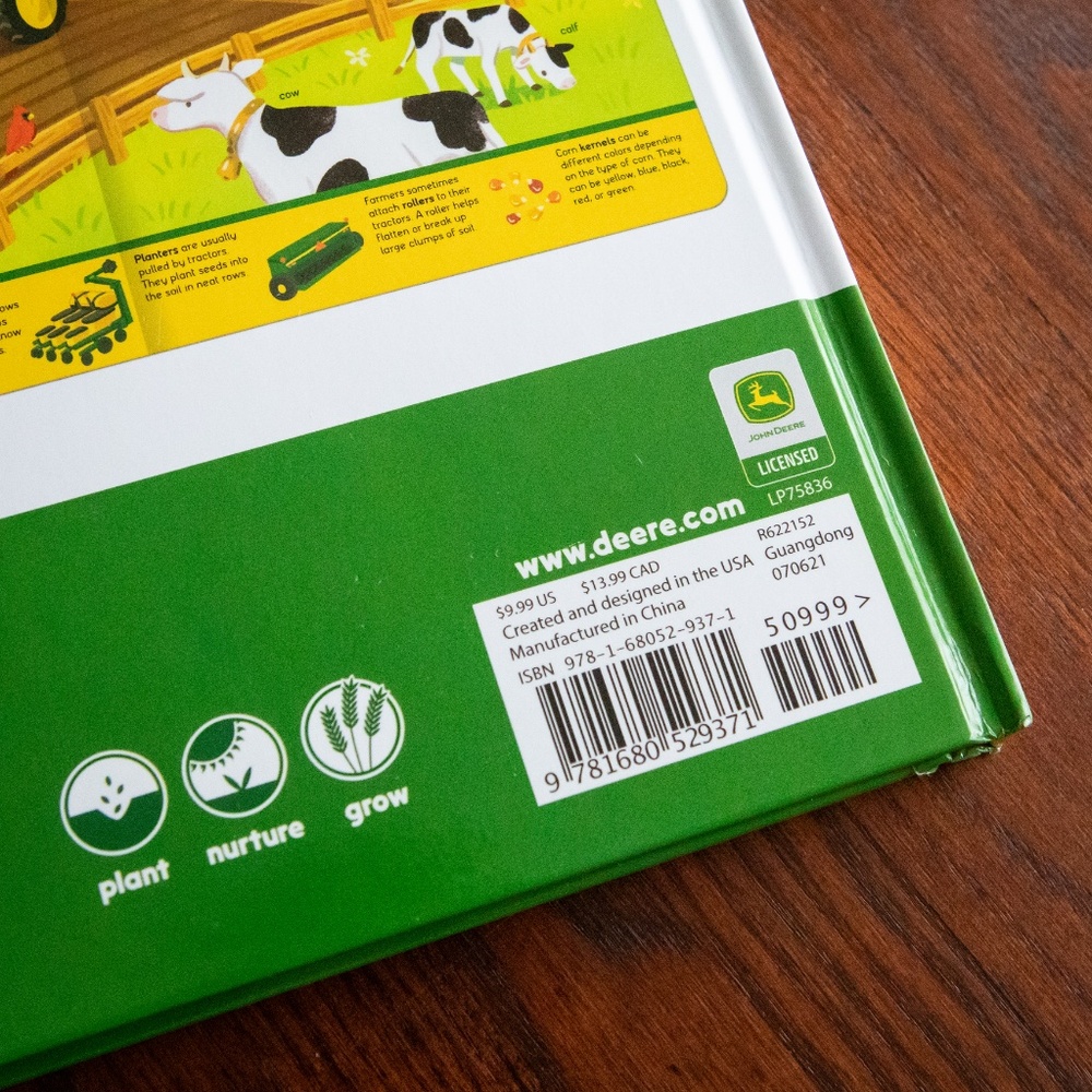 John Deere Book & Tractor Flashlight Set - Picture 6 of 12